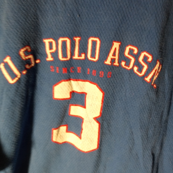 U.S. Polo Assn. 2XL T shirt Blue Vintage - Picture 5 of 9
